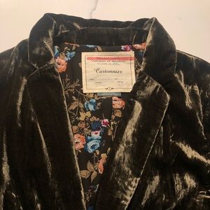 Cartonnier Velvet Blazer
